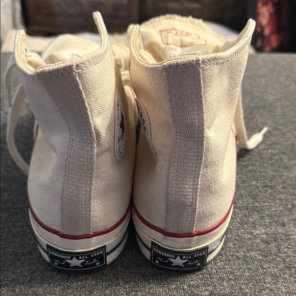 Converse White Sneakers Classic Canvas High-Top - Picture 4 of 5